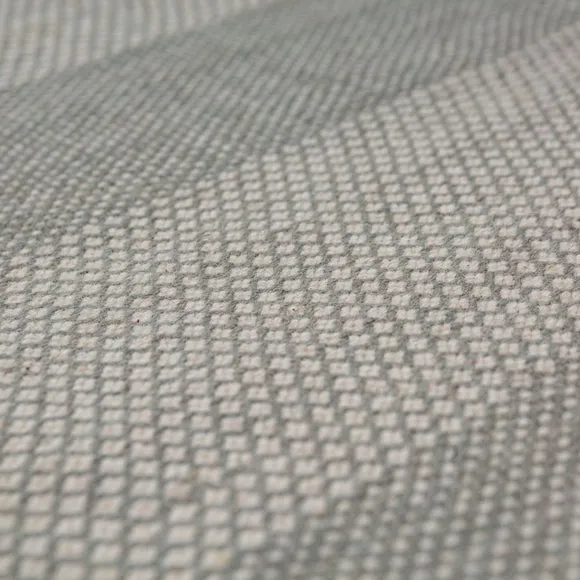 Diamond Flatweave Stripe Wool Rug 2