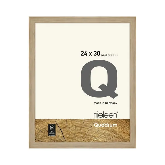 Nielsen Quadrum 24x30cm Oak Wooden Picture Frame, Brown