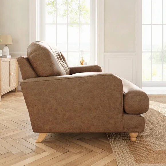 Martha 2 Seater Arizona Faux Leather Sofa 3