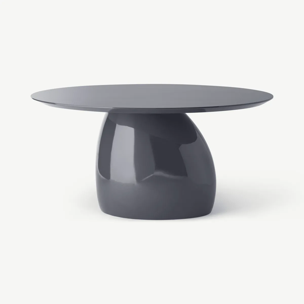 Rosinda 6 Seat Oval Dining Table, Sky Grey