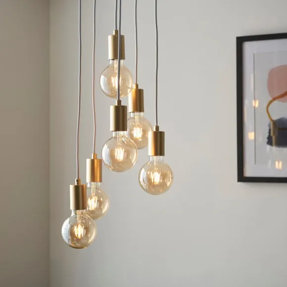 Vogue Ryker 6 Light Cluster Ceiling Light 4