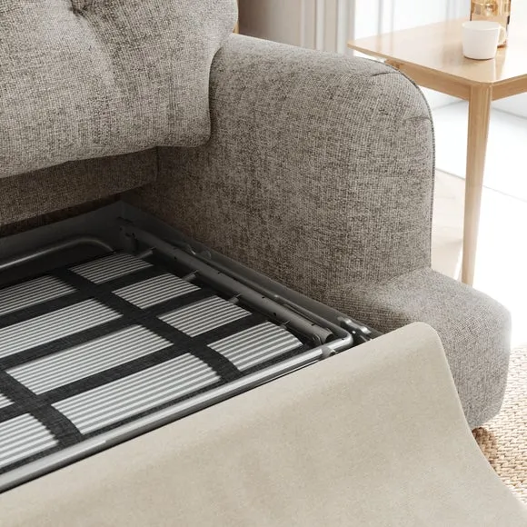 Martha Chunky Chenille 2 Seater Double Sofa Bed 3
