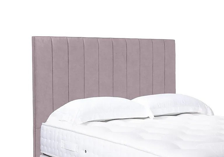 Artisan Collection Elyse High Floor Standing Headboard - Single - Plush Lilac