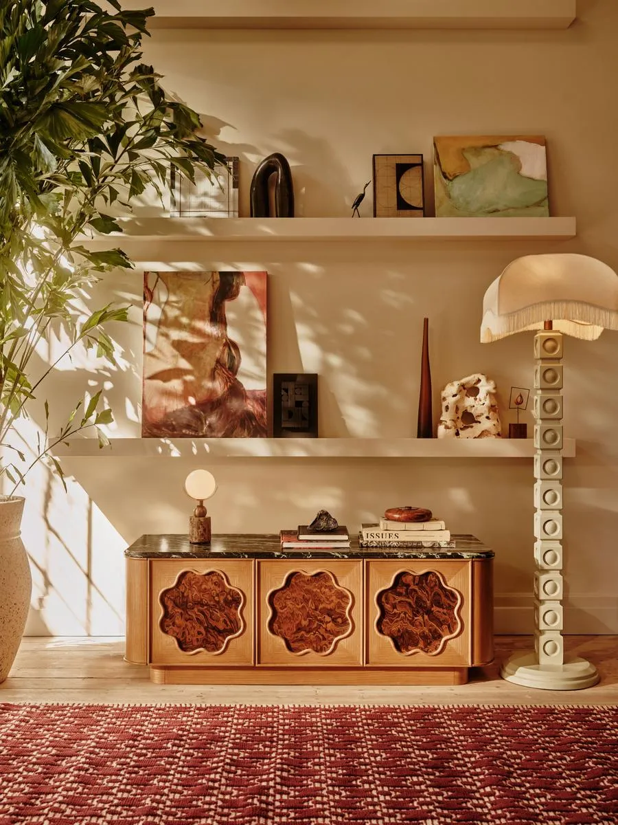 Barrett Media Unit, Napoli Green Marble