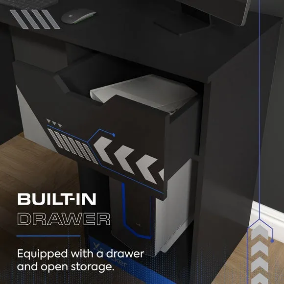 X Rocker Octane Gaming Desk 3
