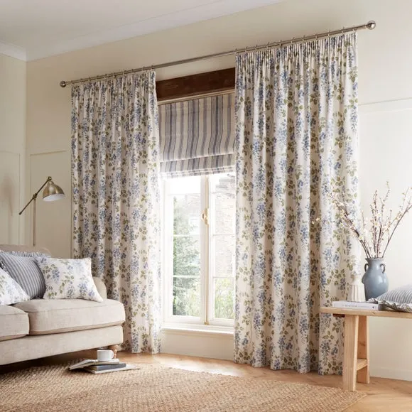 Wisteria Pencil Pleat Curtains 2