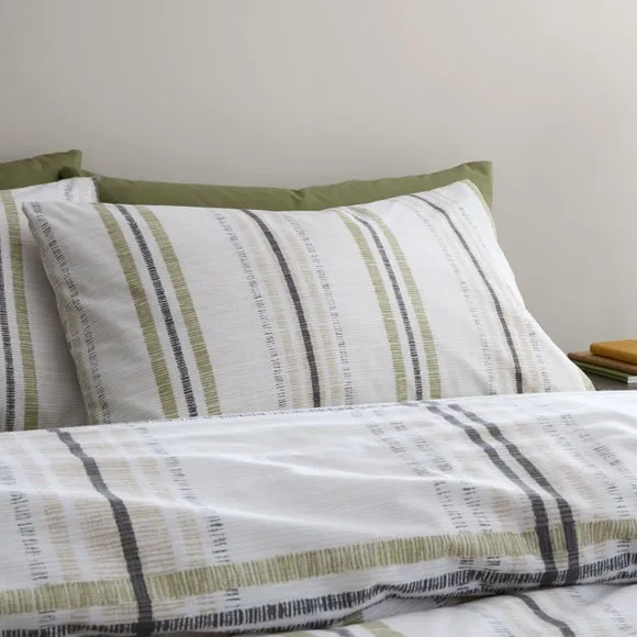 Bury Check Polycotton Duvet Cover & Pillowcase Set 4