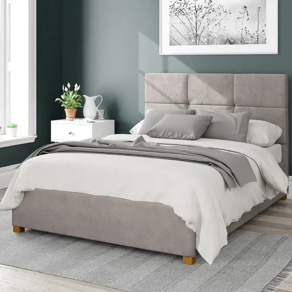 Caine Ottoman Bed Frame, Plush Velvet 1