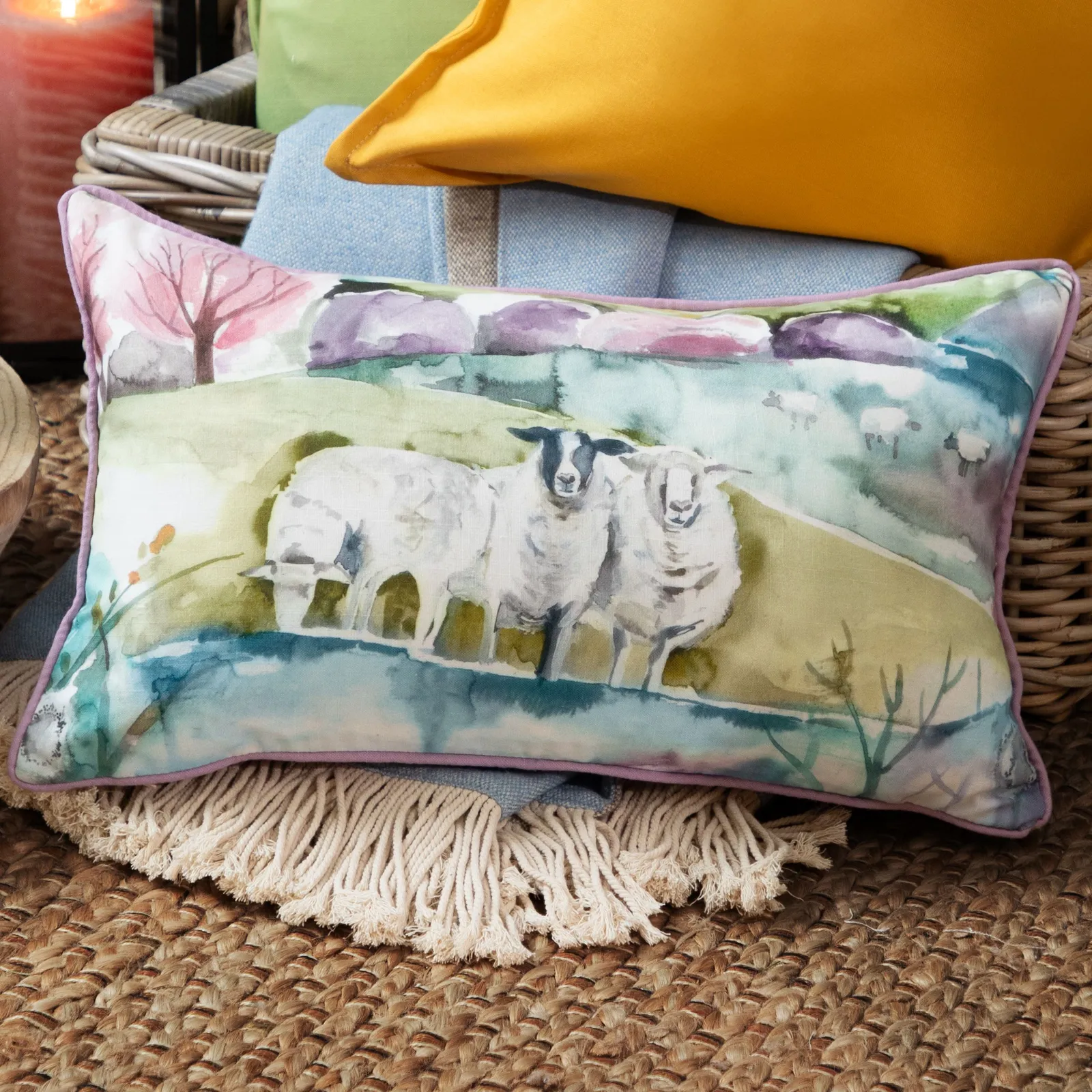 Voyage Maison Buttermere Water & UV Resistant Rectangular Outdoor Cushion