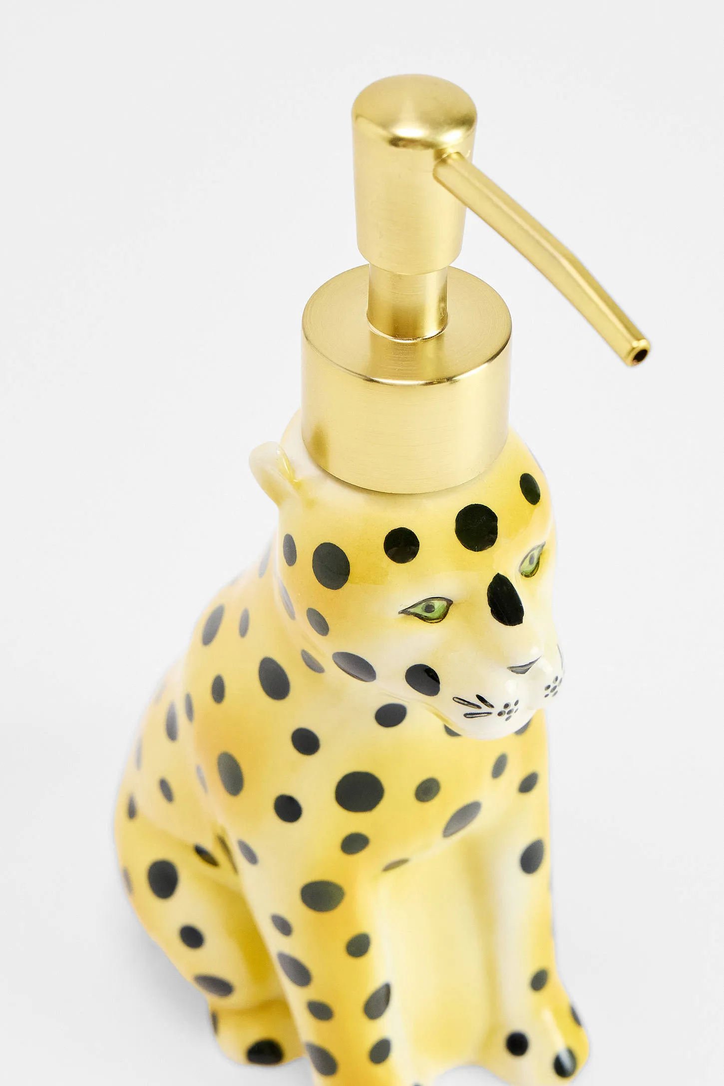 Mini Leopard Soap Dispenser - Yellow 3