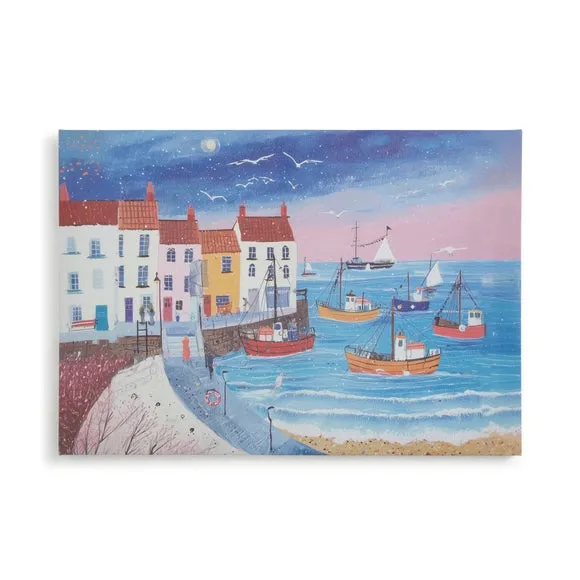 Coastal Harbour Canvas 3