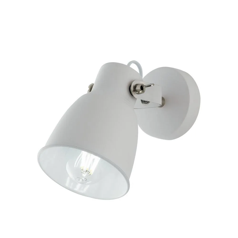 Netlighting Legend Wall Reading Task Light White Nickel E27