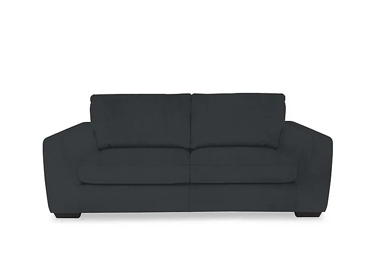Dinky Fabric 3 Seater Sofa - Opulence Charcoal