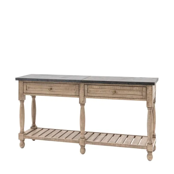 Cedar and Sage Arvika 2 Drawer Console Table 5