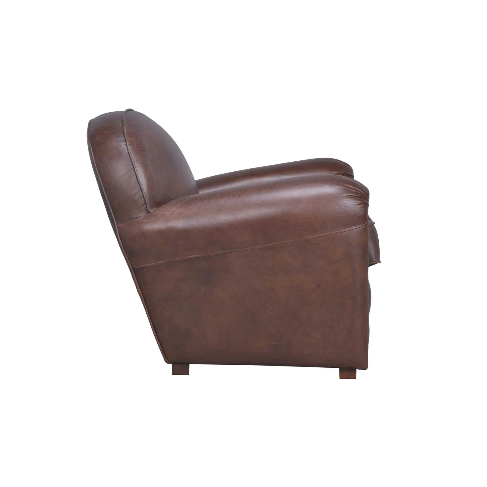 Bermondsey Armchair, Brown Leather | Barker & Stonehouse 4