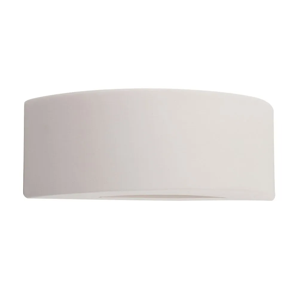 ValueLights Paint Me White Indoor Wall Light 2