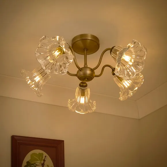 Sophia Floral 5 Light Ceiling Light 2