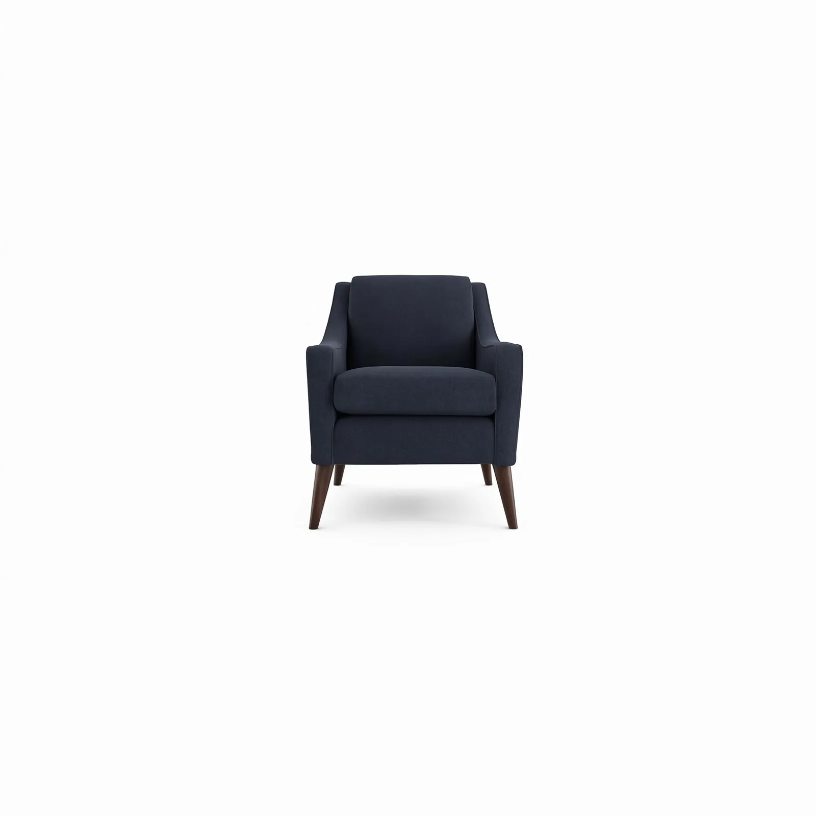 Myers Designer Armchair, Navy Fabric | Barker & Stonehouse 2
