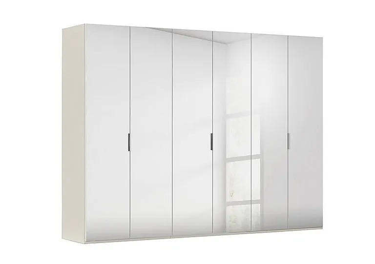 Formes 6 Door Bifold Wardrobe with Mirror Doors