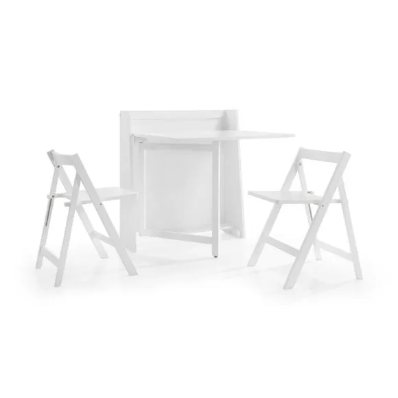 Helsinki 2 Seater Round Dining Table with 2 Chairs 2