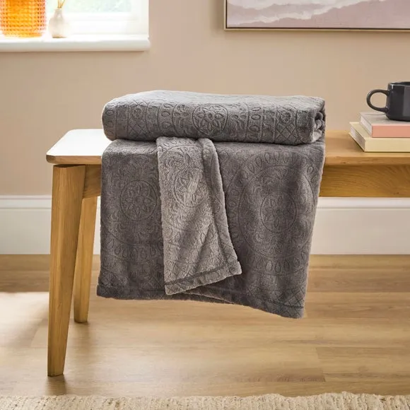 Mandalay Fleece Throw Blanket