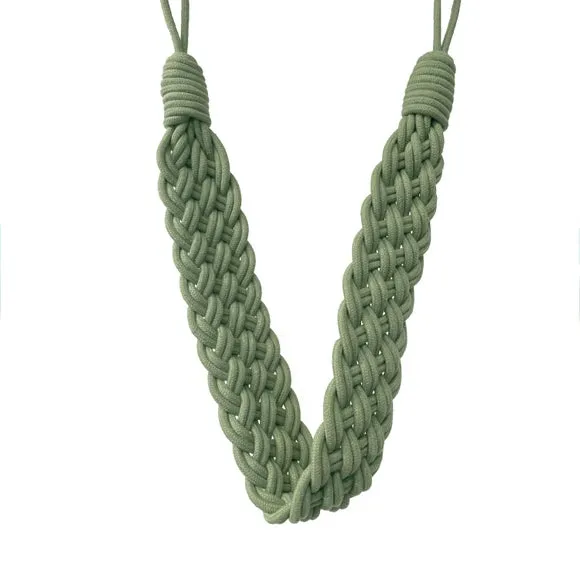 Cotton Plaited Curtain Tieback