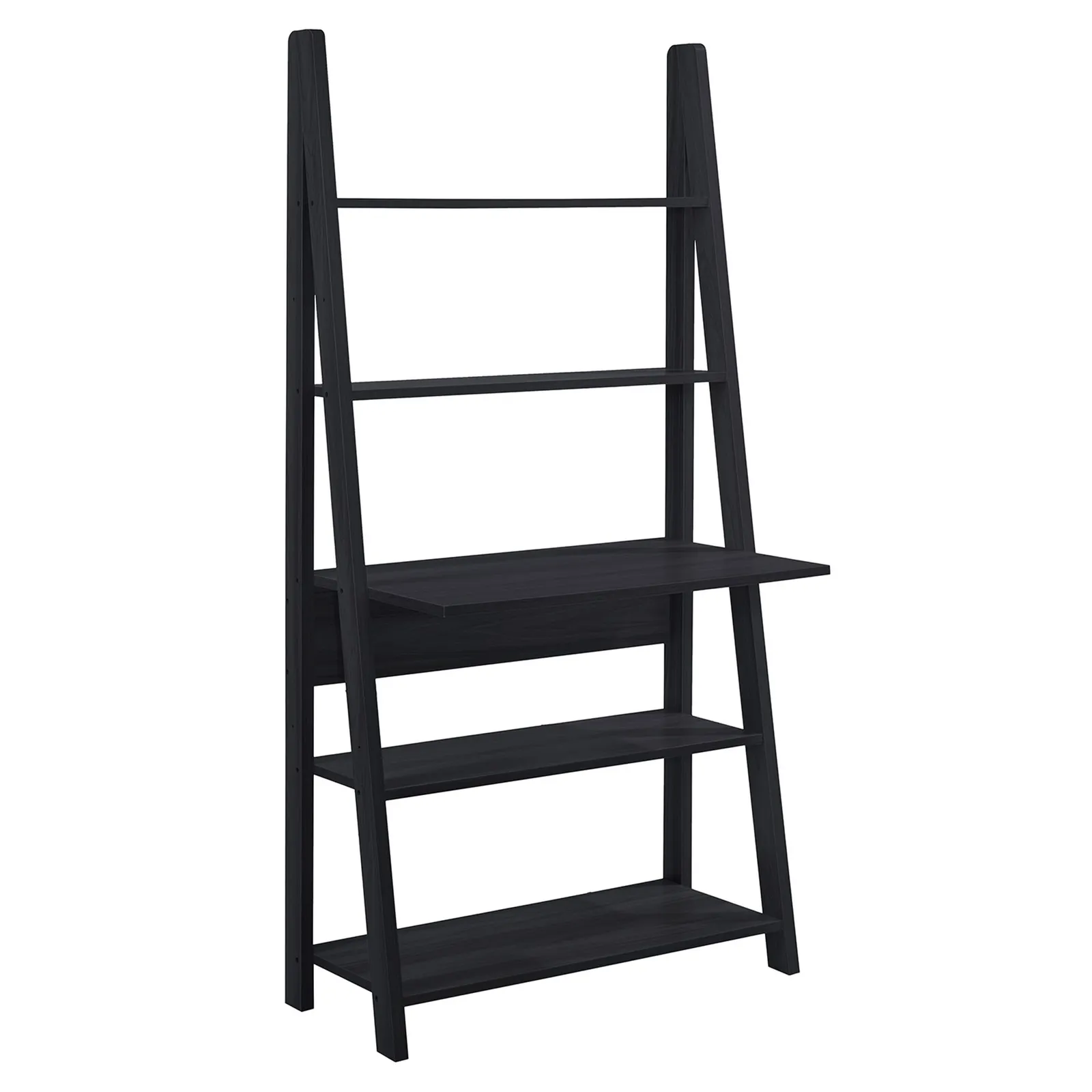 Tiva Black Ladder Desk