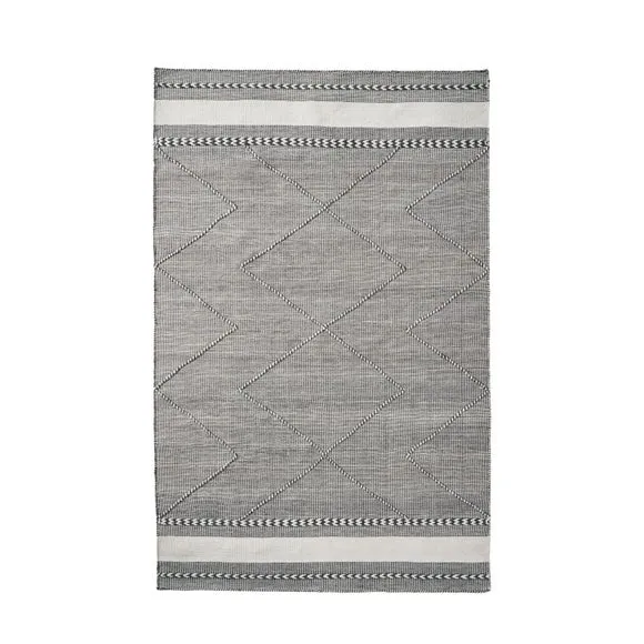 Plaited Stripe Indoor Outdoor Rug 4