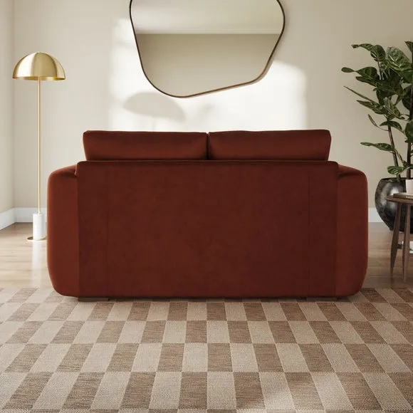 Luca Matte Soft Velvet 2 Seater Sofa 3