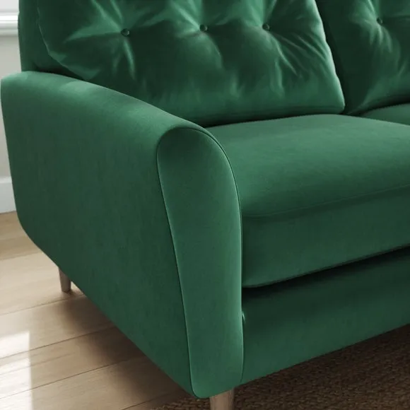 Sven Opulent Velvet Reversible Corner Chaise Sofa 5