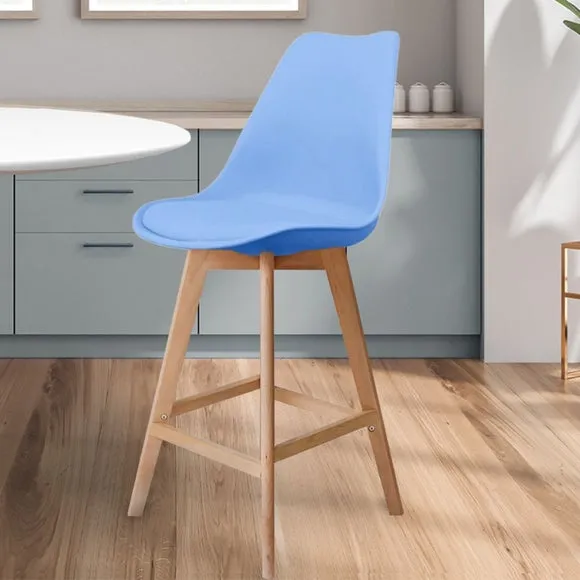 Fusion Living Soho Plastic Bar Stool
