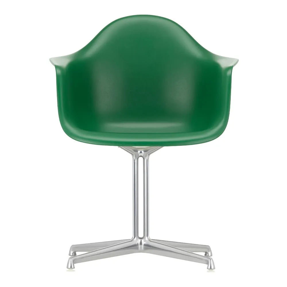 Vitra Eames DAL Armchair RE in Emerald with 03 Aluminium Polished Base 05 Glides 1