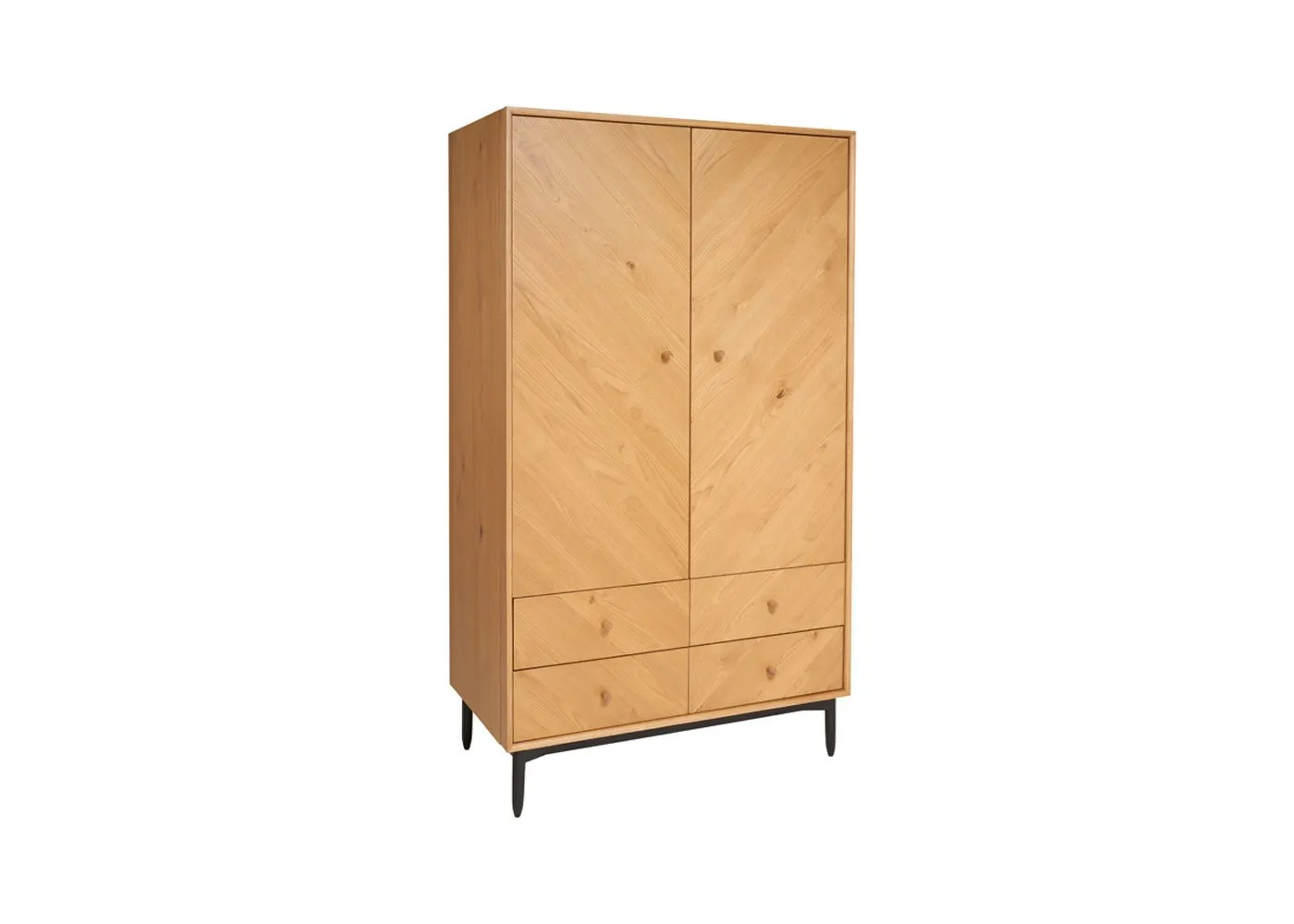 Ercol Monza Double Wardrobe Oak