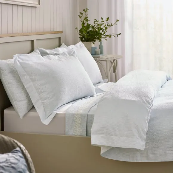 Dorma Bramcote Stripe 100% Cotton Duvet Cover & Pillowcase Set 5