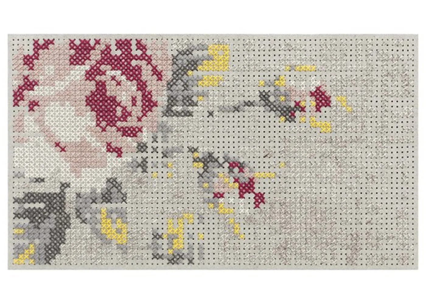 Gandia Blasco Canevas Natural Flower Rug 80x145cm