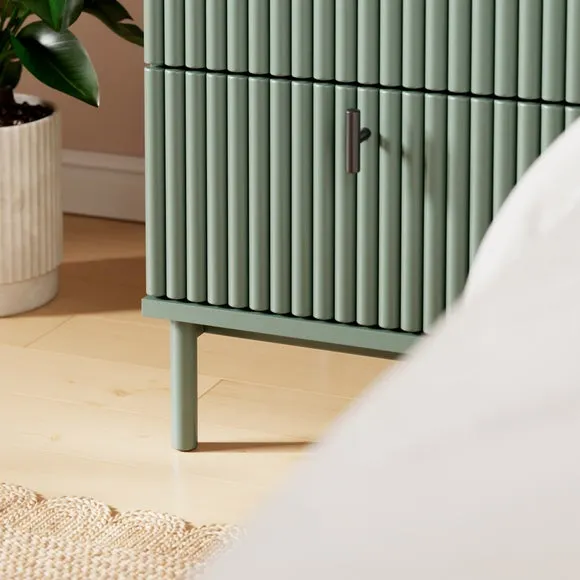Elsie 2 Drawer Bedside Table 5