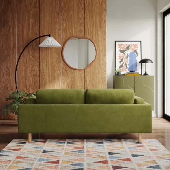 Newton Luxe Chenille 3 Seater Sofa 3