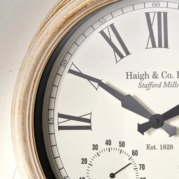 Retro Gauge Indoor Outdoor Wall Clock 3