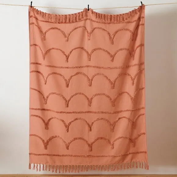 Furn. Jakarta Cotton Throw Blanket, 130cm x 180cm
