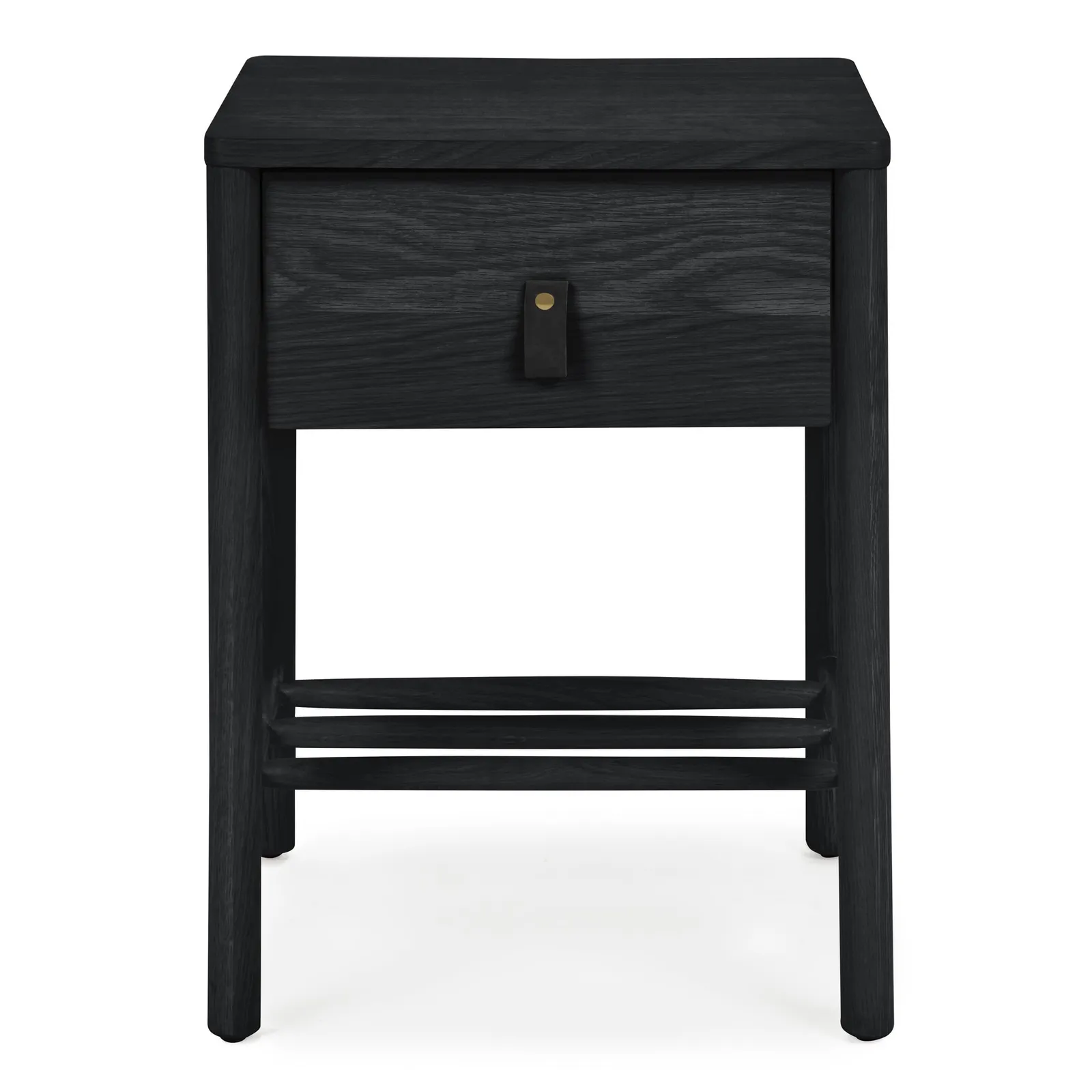 Henry Black Bedside Table Black