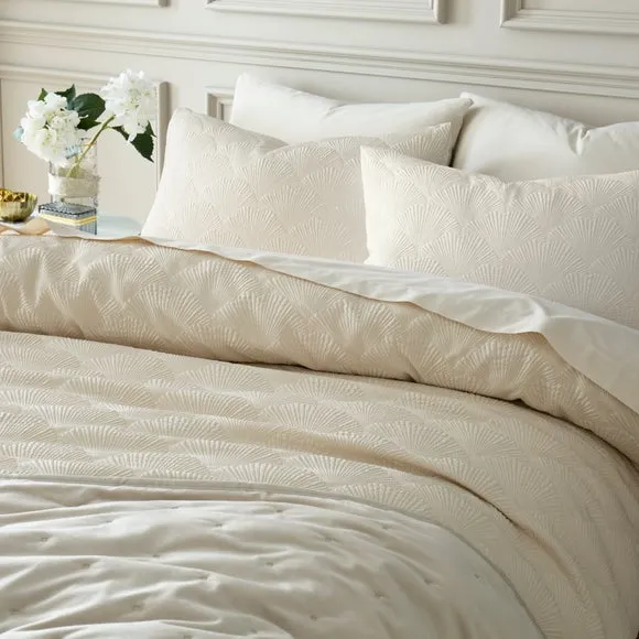 Sirena Jacquard Duvet Cover & Pillowcase Set 4
