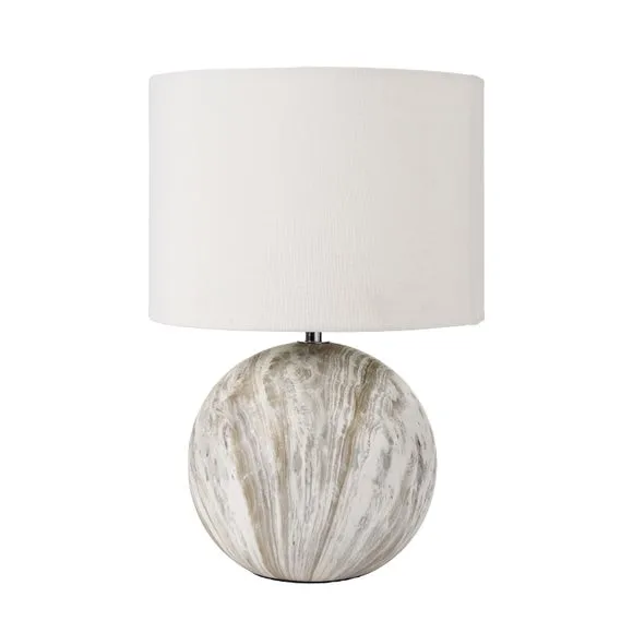 Viejo Stone Effect Ceramic Table Lamp 3