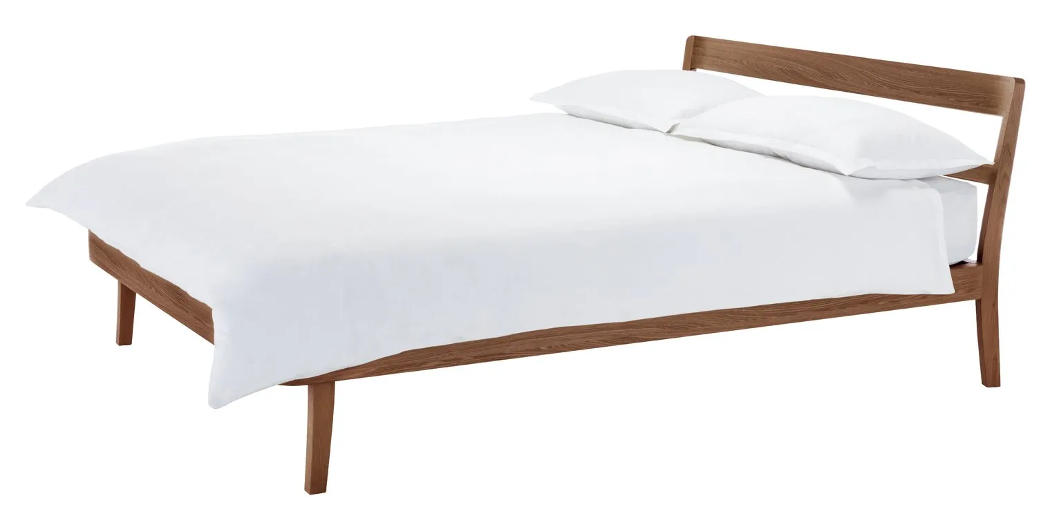 Habitat Tatsuma King Size Bed Frame - Walnut