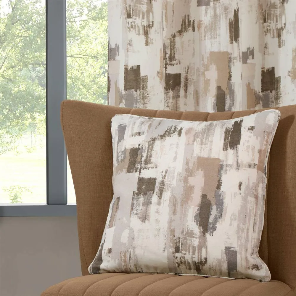 Sundour Bamford Eyelet Curtains in Brown 5