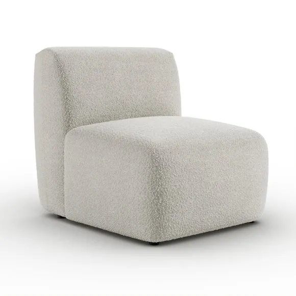 Romy Modular Armless Single Sofa Piece 2