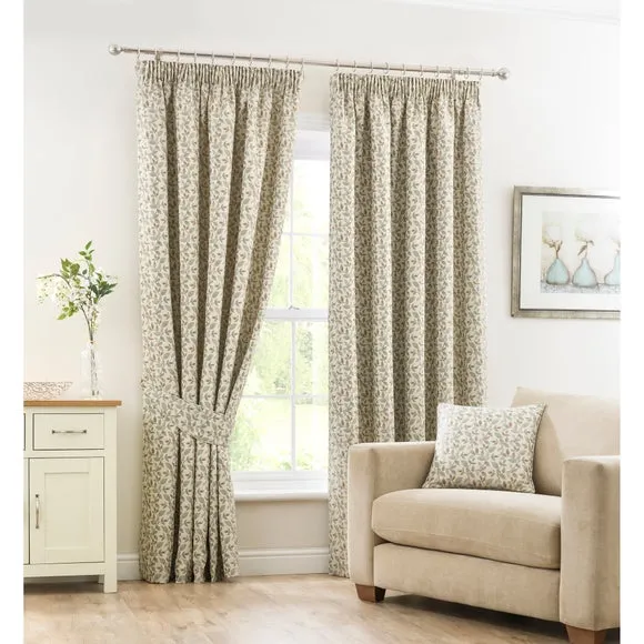 Dianna Pencil Pleat Curtains 2