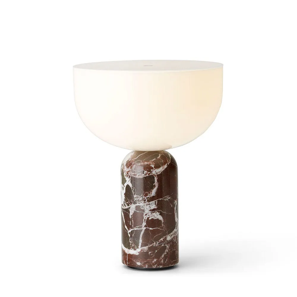 New Works Kizu LED Portable Table Lamp Rosso Levanto 2
