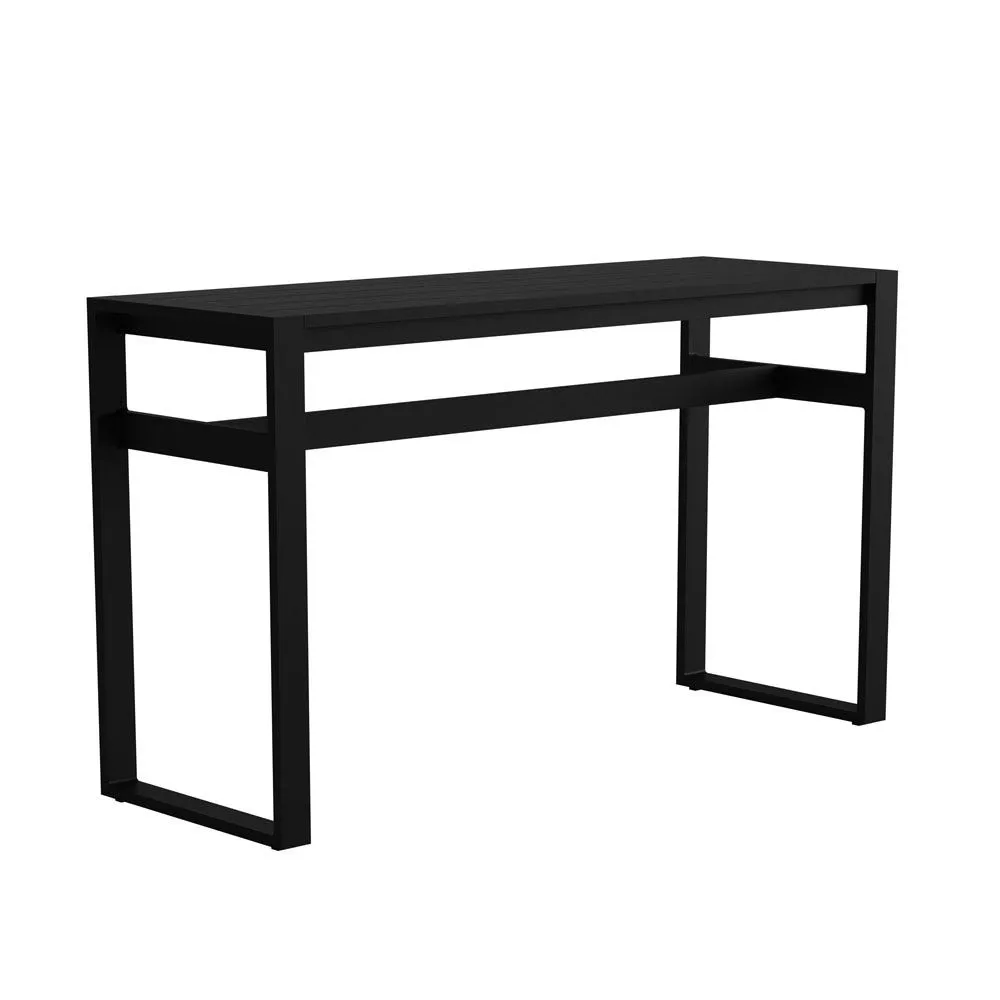Case Eos Outdoor Rectangular Bar Table Black 2