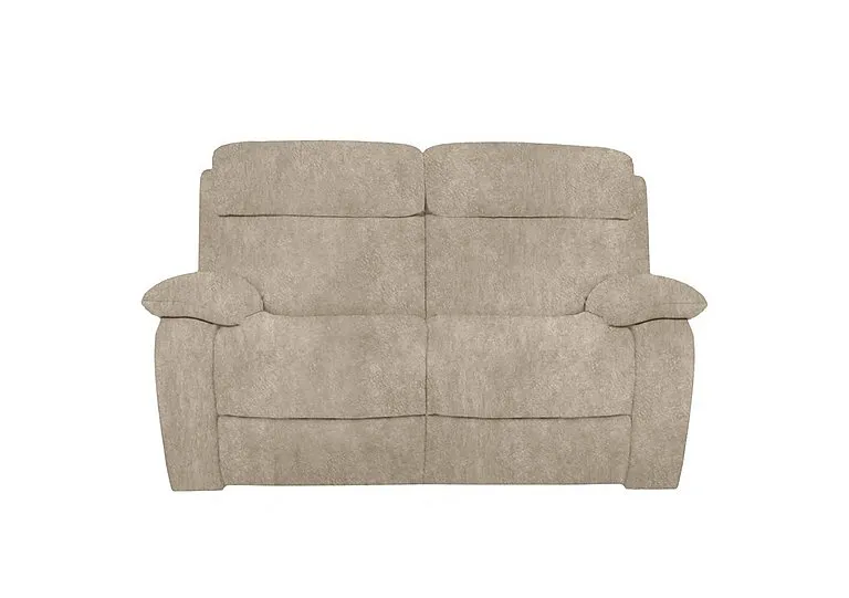 Moreno 2 Seater Fabric Power Recliner Sofa with Power Headrests - Cream