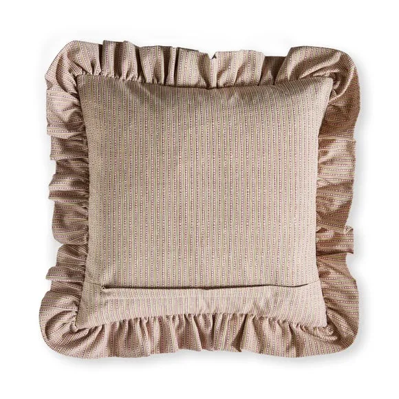 Lizzy Tile Frilled Square Cushion Cover 4